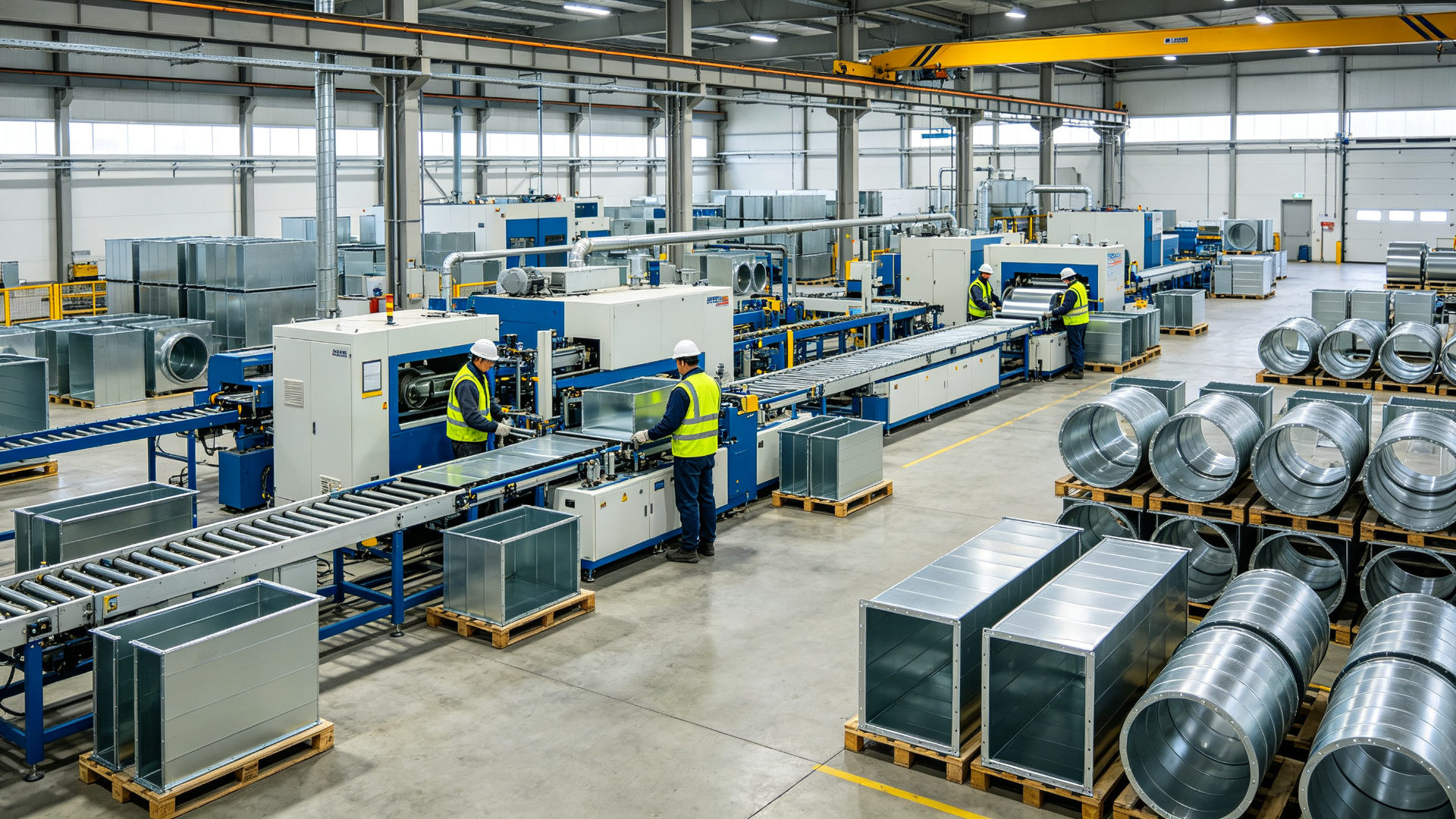Preda Machine factory interior