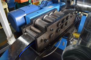 Band Type Spiral Tubeformer with Plasma Cut - complete machine
