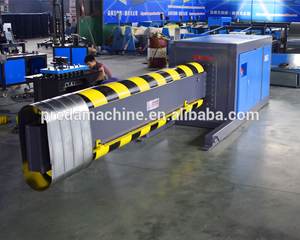 Hydraulic Flat Oval Duct Machine - detailed view