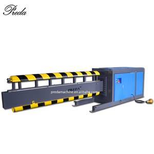 Hydraulic Flat Oval Duct Machine - detailed view
