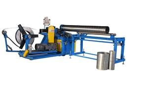 Spiral tubeformer forming mould detail