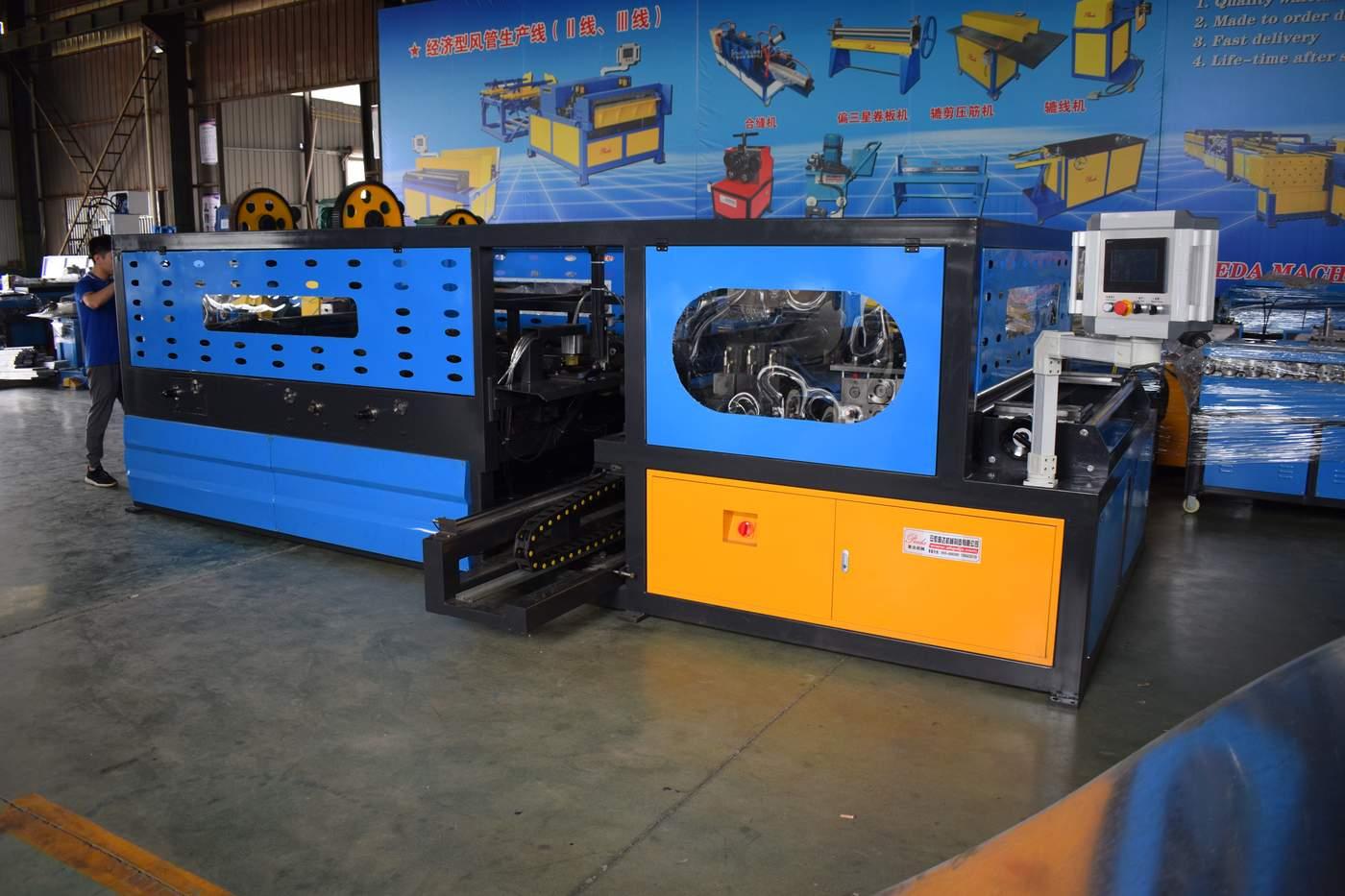 Super Auto Duct Line 5 - complete line with touch screen control