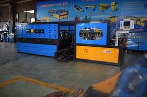 Auto duct line 5 full view in factory
